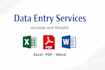 professional data entry expert