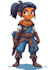 create 2d game character or 2d game character animation