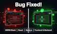 debug mern stack app and fix frontend backend issues