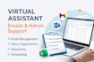 manage your emails and admin tasks as a reliable VA