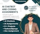 script ai chatbot development, coding assignments coding project