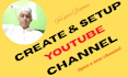 you tube channel setup with logo banner full creation