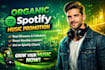 do organic spotify music promotion