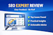 review your website SEO and give expert feedback