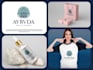 create skin care label, cosmetic logo and packaging