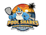 design a modern professional pool shark and spa logo