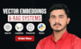 build custom ai with vector embeddings, gpt models, and vector database