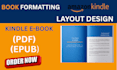design, format, and layout a professional ebook