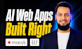 build custom website development and web app as full stack software developer