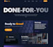 develop a high conversion business website designed for lead generation