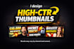 professionally design your youtube thumnail