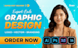 expert logo design vector art and branding fast delivery