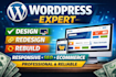 develop a modern, SEO optimized wordpress website