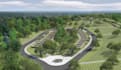 do 3d landscape design, cemetery, graveyard and site plan rendering