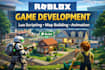 develop roblox full game creation, lua scripting, roblox map building animation