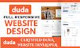 do duda website design duda website redesign fix bugs duda website builder