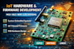 design iot hardware and develop firmware for mcu, ble, wifi, lte embedded system