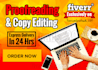 do proofreading and editing in 24 hours