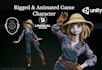 3d character rigging unreal engine game character animation unity humanoid rig