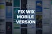 fix wix mobile responsive, edit wix mobile, and fix wix studio responsive design