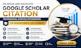write article and increase google scholar citation