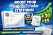 boost your google scholar citation, backdate in a highly ranked journal