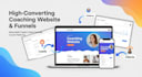 design high converting attractwell kajabi coaching website funnels
