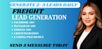 freight leads freight facebook ads freight google ads freight video ads