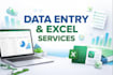 data entry typing and spreadsheets tasks