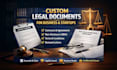 create custom legal documents, contracts agreements, business startups services