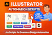 provide ready adobe illustrator scripts automation