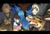 make cinematic 2d anime fight scenes, frame by frame, action animations, amv