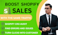 optimize your shopify store cro to increase conversion rate