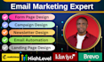 setup mailchimp email automation, campaigns and newsletters