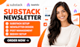 setup substack account substack newsletter beehiiv design substack newsletter