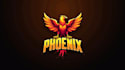 make eye catching phoenix bird logo in my style