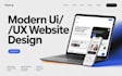 design a modern, responsive UI UX website using figma