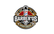 create a clean barber shop logo