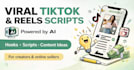 write viral tiktok and reels scripts using ai