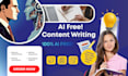 create human written ai free SEO content for your website