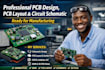 do pcb design, schematic, multilayer pcb layout, iot, esp32, stm32 and arduino