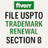 renew your uspto registered trademark sec 8