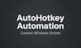 create custom autohotkey scripts to automate daily windows tasks