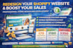 redesign shopify website, shopify store design shopify development