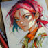 draw anime art and illustration