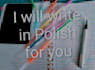 write clear and engaging content in polish