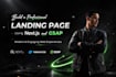 build a professional landing page using nextjs and gsap