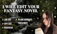 edit your fantasy novel