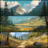 illustrate environments, landscapes, board game, concept art
