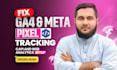fix ga4, facebook pixel tracking with meta capi and web analytics